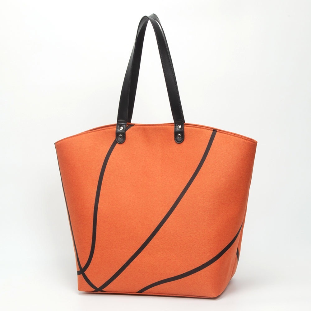 Football or Basketball Stitch Large Tote Bag